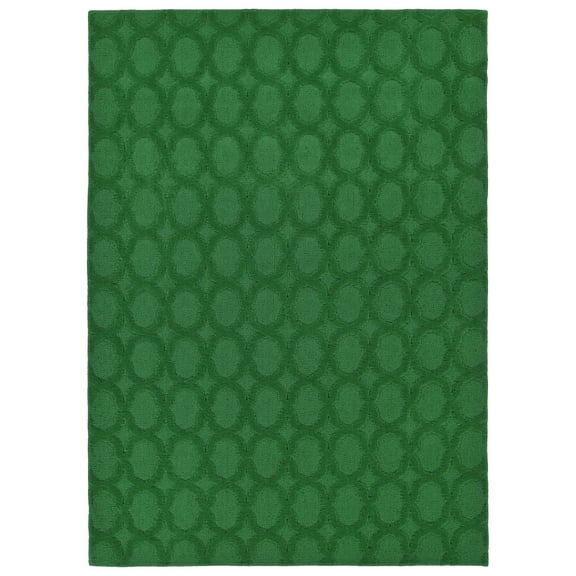 Garland Rug Garden Trellis Polypropylene Green Indoor/Outdoor Area Rug, 5' x 7'