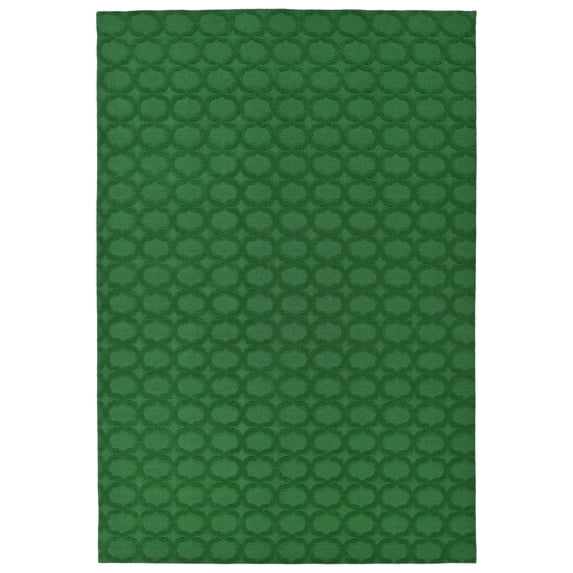 Garland Rug Garden Trellis Polypropylene Green Indoor/Outdoor Area Rug, 7' x 10'