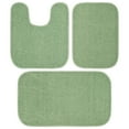 thumbnail image 1 of Garland Rug Gramercy Washable Bath Rug Set, 3-Piece (2 Bath Rugs, & Contour Rug) Deep Fern, 1 of 7