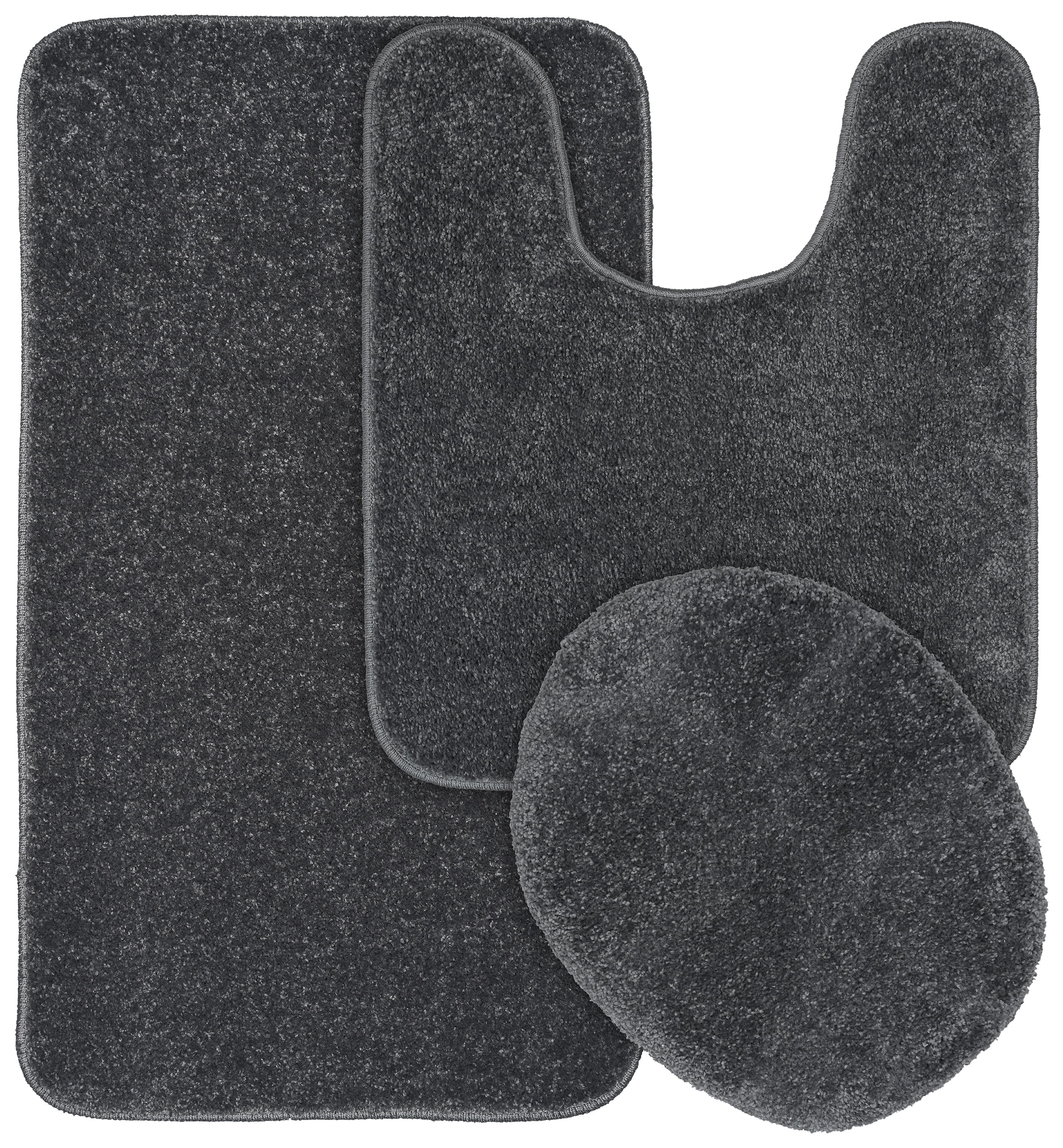 Garland Rug Gramercy Washable Bath Rug Set, 3 Piece (20