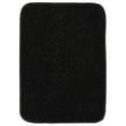 thumbnail image 1 of Garland Rug Gramercy Washable Polypropylene Black Bath Rug, 20" x 34", 1 of 7