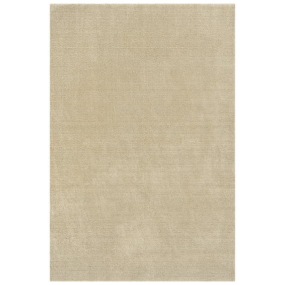 Garland Rug Gramercy Washable Polypropylene Champagne Bathroom Carpet, 6' x 9'