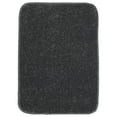 thumbnail image 1 of Garland Rug Gramercy Washable Polypropylene Cinder Gray Bath Rug, 17" x 24", 1 of 7
