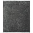 thumbnail image 1 of Garland Rug Gramercy Washable Polypropylene Cinder Gray Bathroom Carpet, 6' x 9', 1 of 7