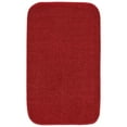 thumbnail image 1 of Garland Rug Gramercy Washable Polypropylene Classic Red Bath Rug, 24" x 40", 1 of 7