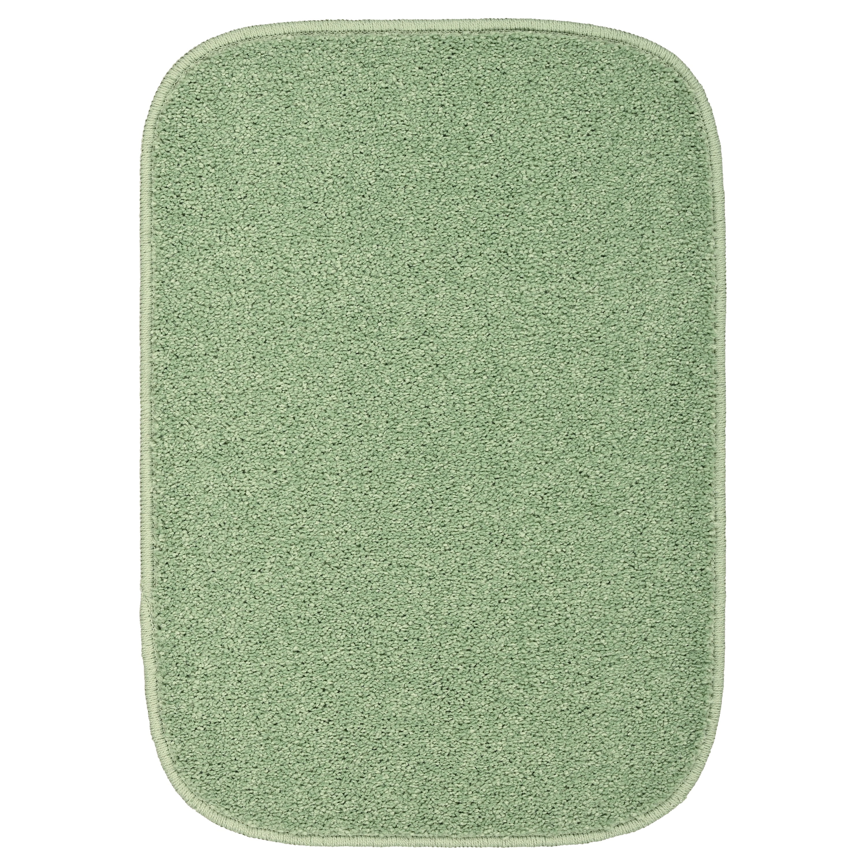 Garland Rug Gramercy Washable Polypropylene Deep Fern Bath Rug, 17" x 24"