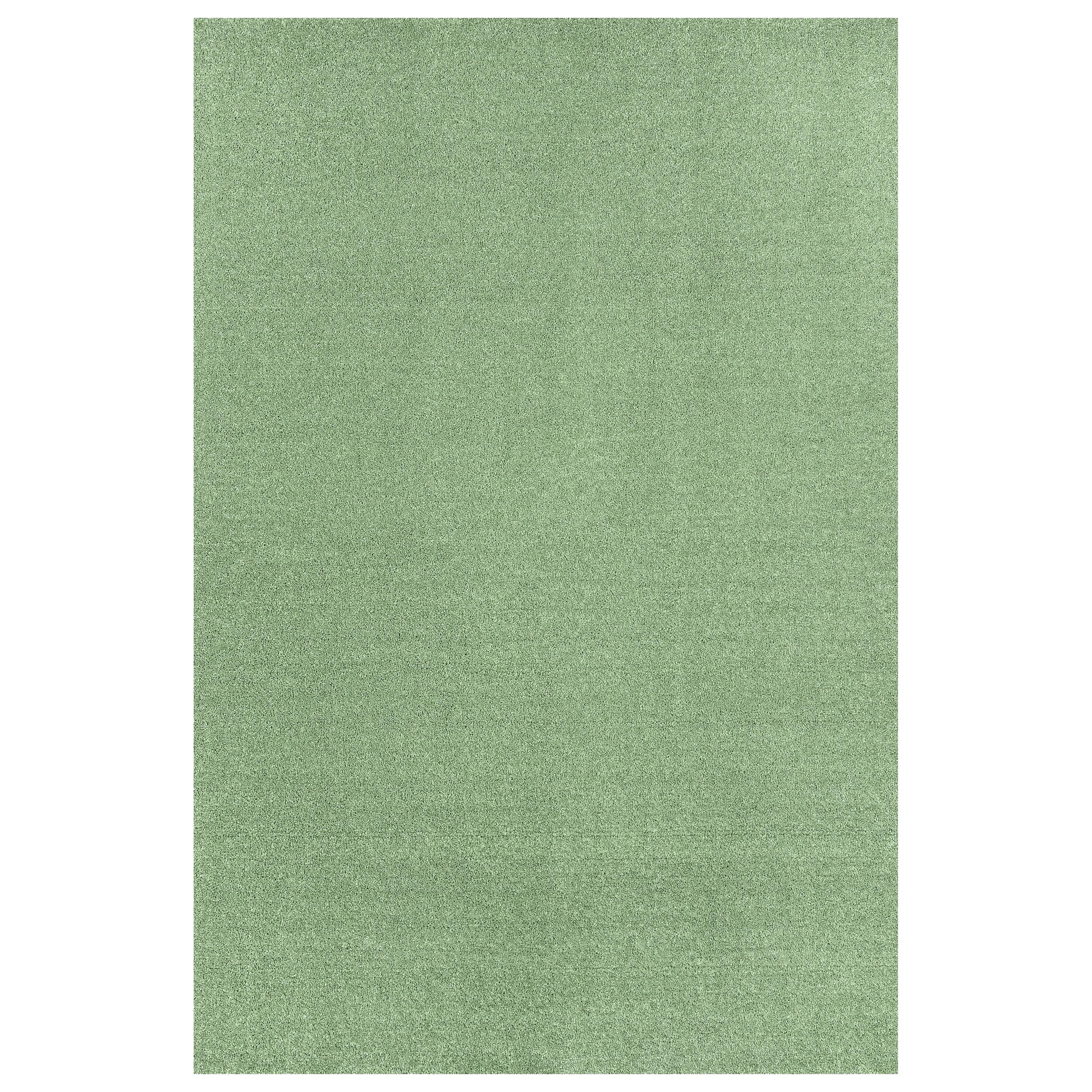 Garland Rug Gramercy Washable Polypropylene Deep Fern Bathroom Carpet, 4' x 6'