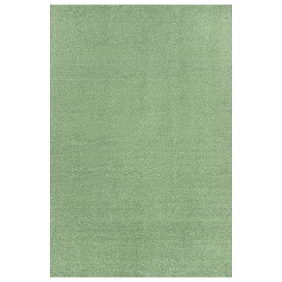 Garland Rug Gramercy Washable Polypropylene Deep Fern Bathroom Carpet, 4' x 6'