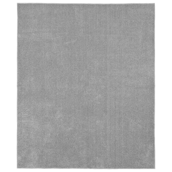 Garland Rug Gramercy Washable Polypropylene Silver Bathroom Carpet, 5' x 6'