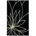 thumbnail image 1 of Garland Rug Grand Floral Black/Ivory Indoor Accent Rug, 30" x 46", 1 of 5