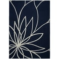 thumbnail image 1 of Garland Rug Grand Floral Indigo/Ivory Indoor Area Rug, 5' x 7', 1 of 5