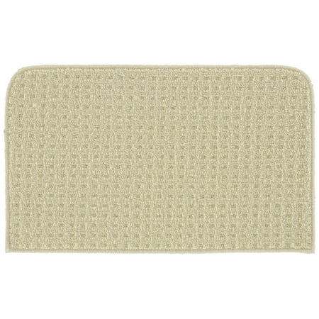 Garland Rug Herald Square 18 in.x30 in. Kitchen Slice Rug Ivory