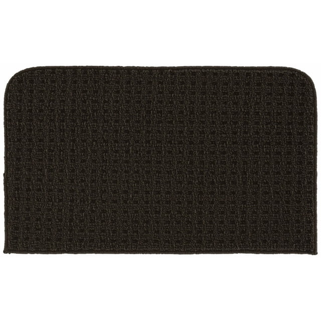 Garland Rug Herald Square 18 in.x30 in. Kitchen Slice Rug Mocha