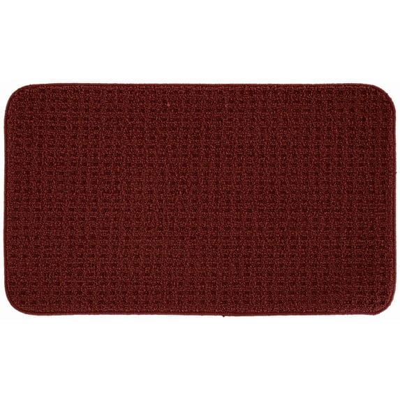 Garland Rug Herald Square 24 in. x 40 in. Kitchen Rug Burgundy