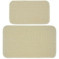 thumbnail image 1 of Garland Rug Herald Square 2pc Kitchen Rug Set 18 in. x 30 in. & 24 in. x 40 in. Mat Ivory, 1 of 7