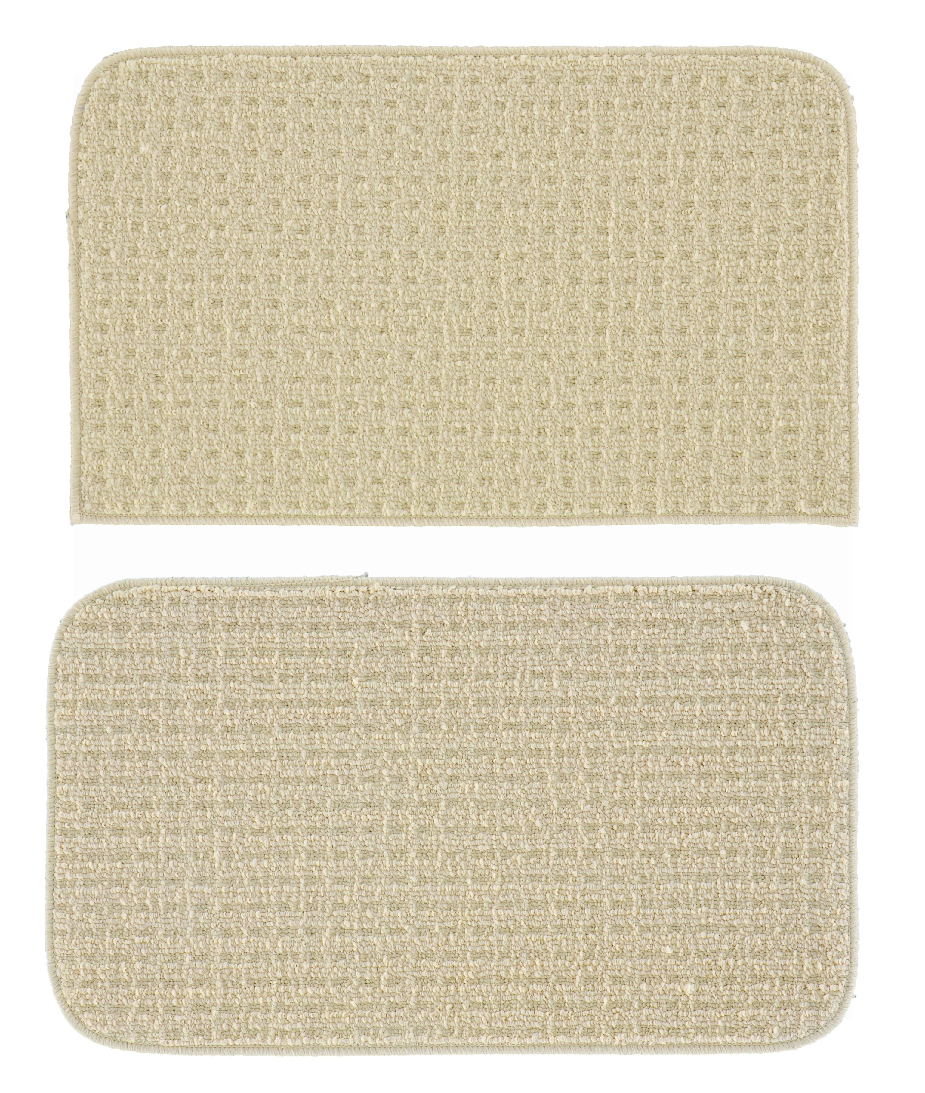 Gorlan Square Rug Garland Rug Herald Square 2pc Kitchen Rug Set 18 in. x28 in. Slice & 18 ...