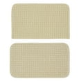 thumbnail image 1 of Garland Rug Herald Square 2pc Kitchen Rug Set 18 in. x28 in. Slice & 18 in. x28 in. Mat Ivory, 1 of 5