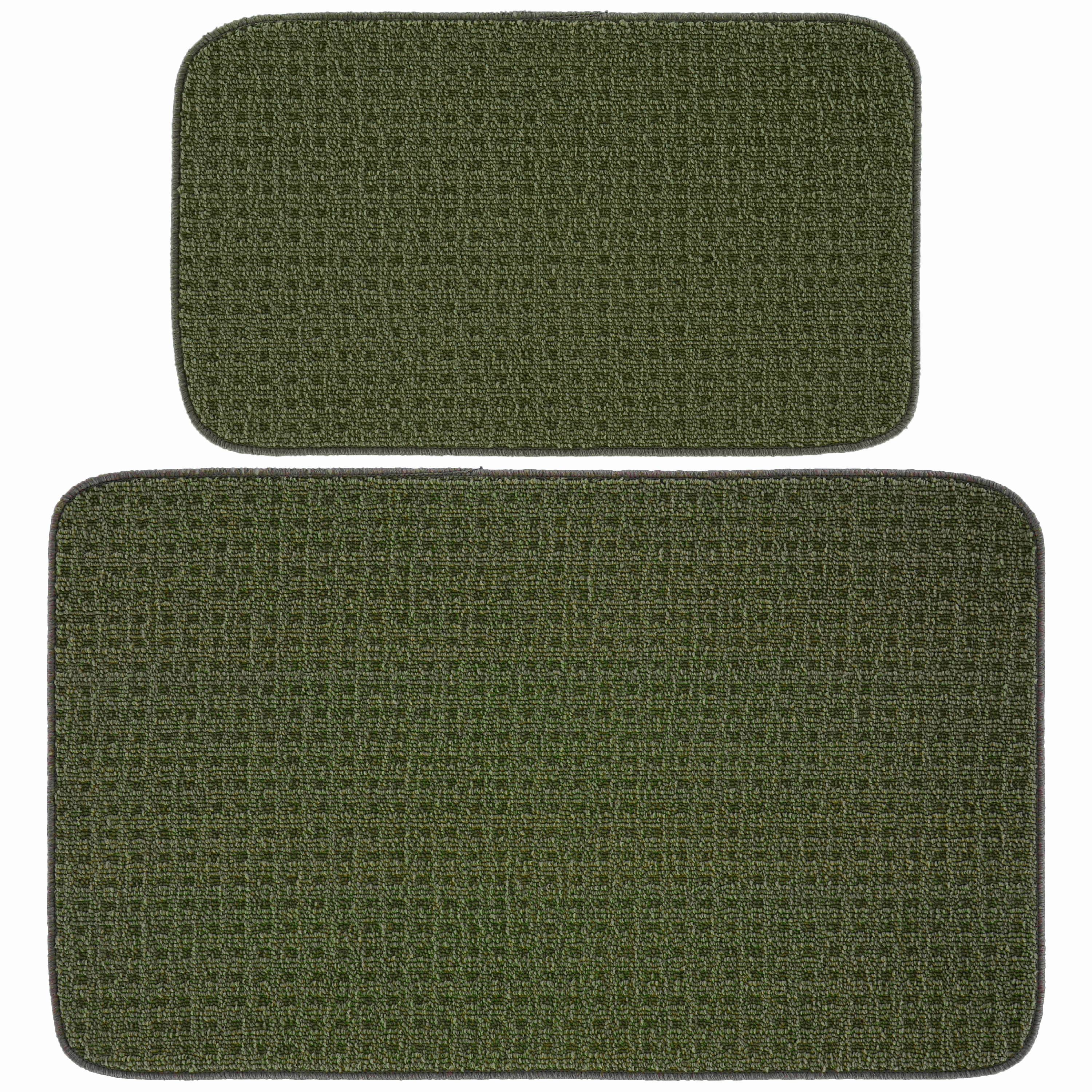 Garland Rug Herald Square 2pc Kitchen Rug Set 18 in. x 30 in. & 24 in ...