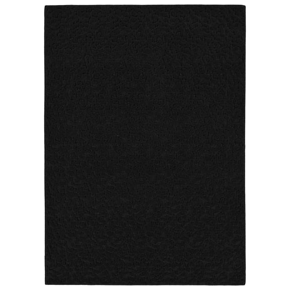 Garland Rug Ivy Black Indoor Area Rug, 12' x 15'