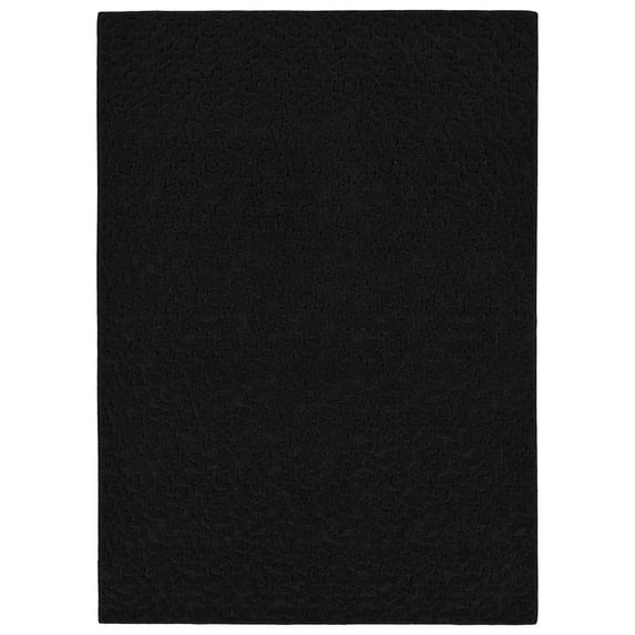Garland Rug Ivy Black Indoor Area Rug, 5' x 8'