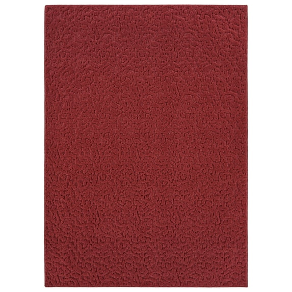 Garland Rug Ivy Chili Red Indoor Area Rug, 8' x 10'
