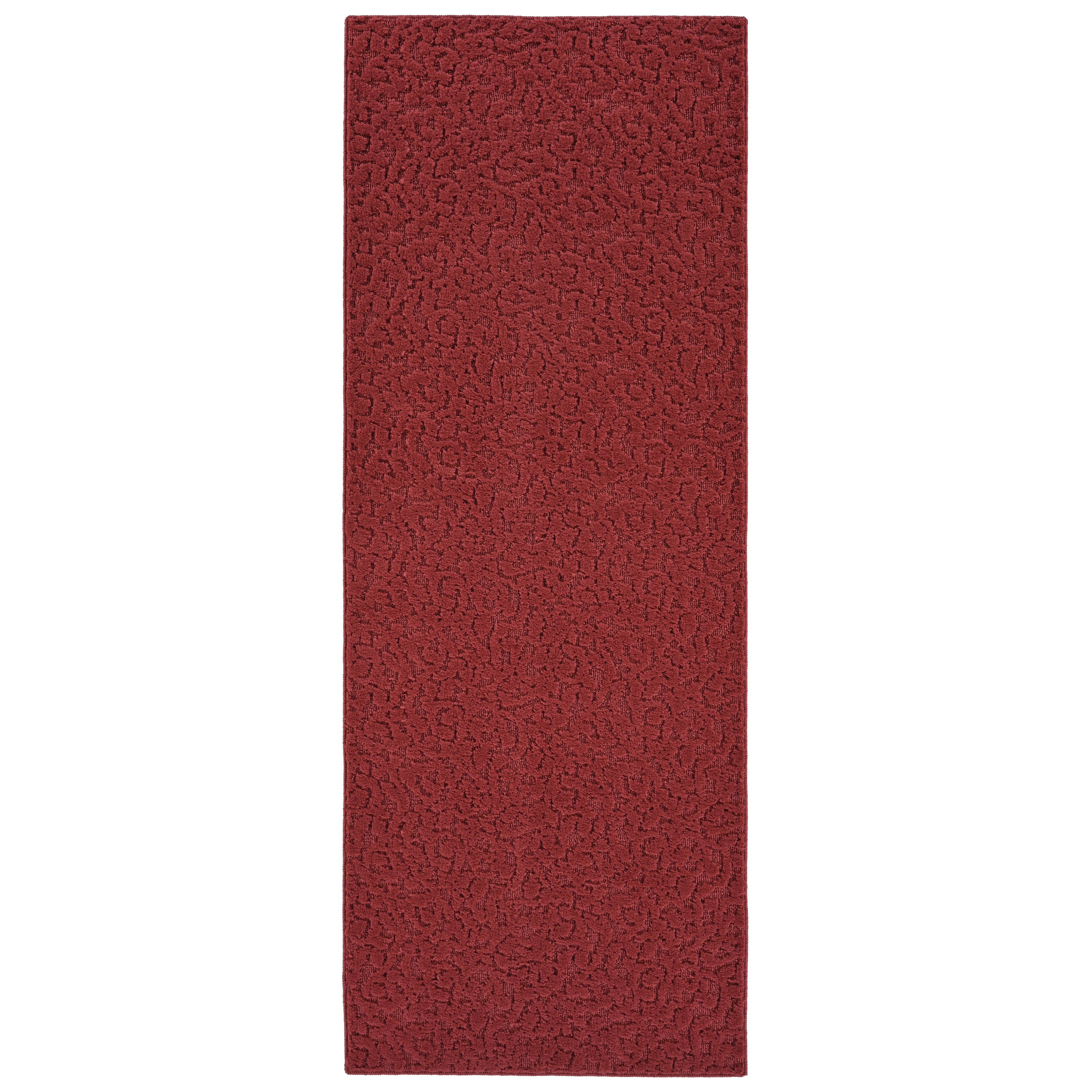 Garland Rug Ivy Chili Red Indoor Runner Rug, 3' x 8'