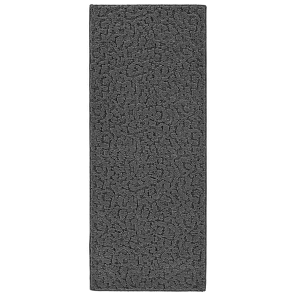 Garland Rug Ivy Cinder Gray Indoor Runner Rug, 3' x 8'