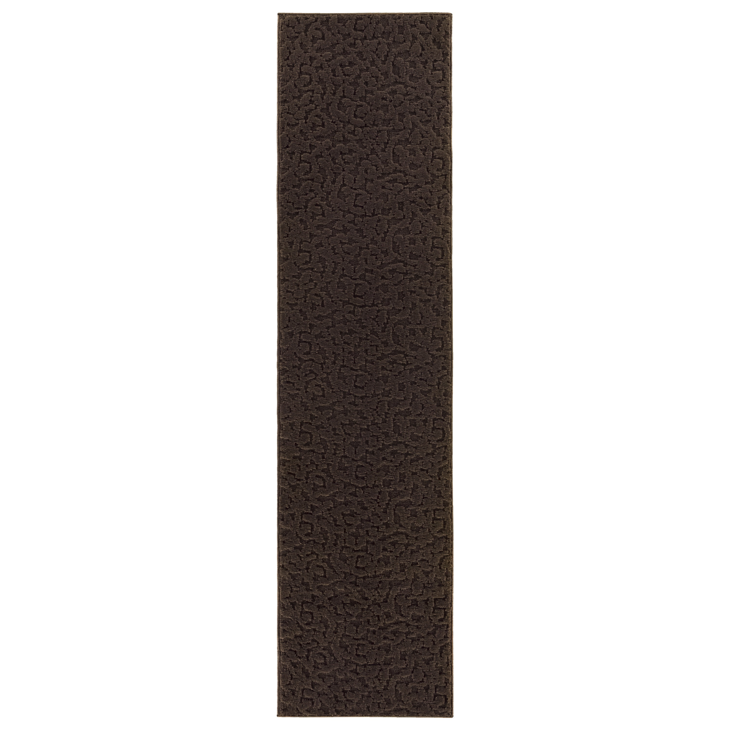 Garland Rug Ivy Mocha Indoor Runner Rug, 2' x 12'