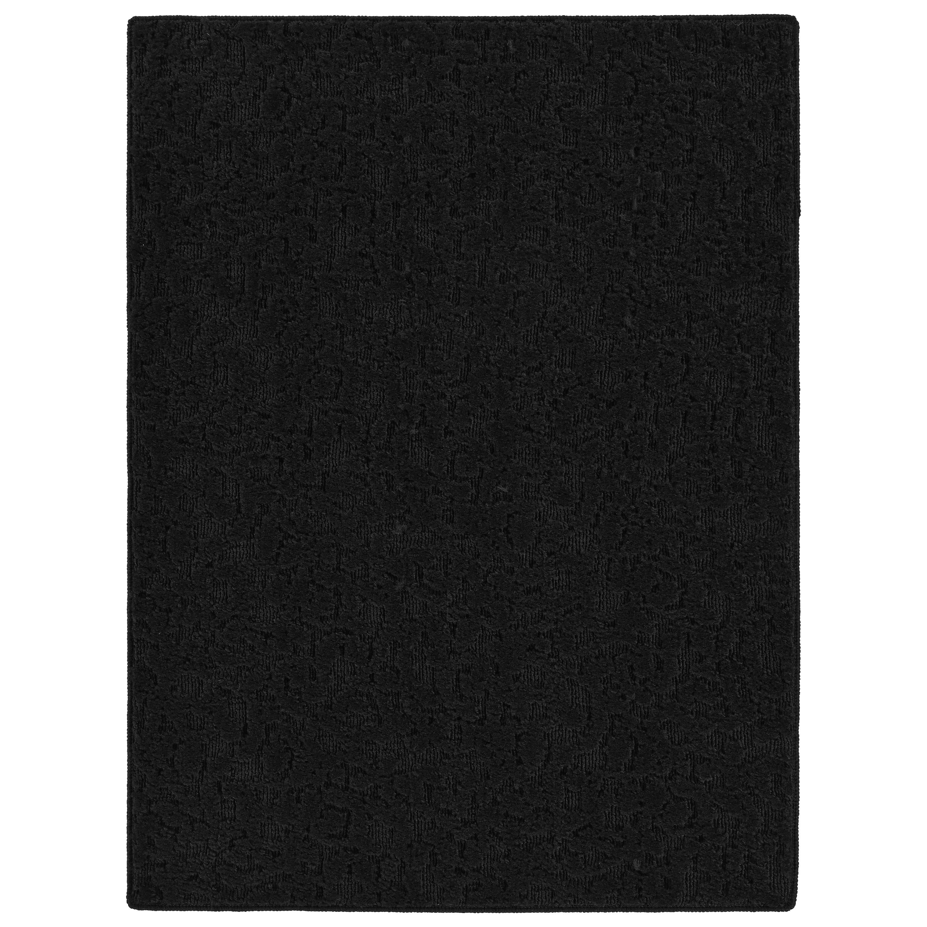 Garland Rug Ivy Black Indoor Area Rug, 3' x 5'