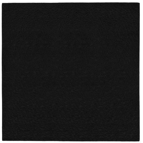 Garland Rug Ivy Black Square Indoor Area Rug, 12' x 12'