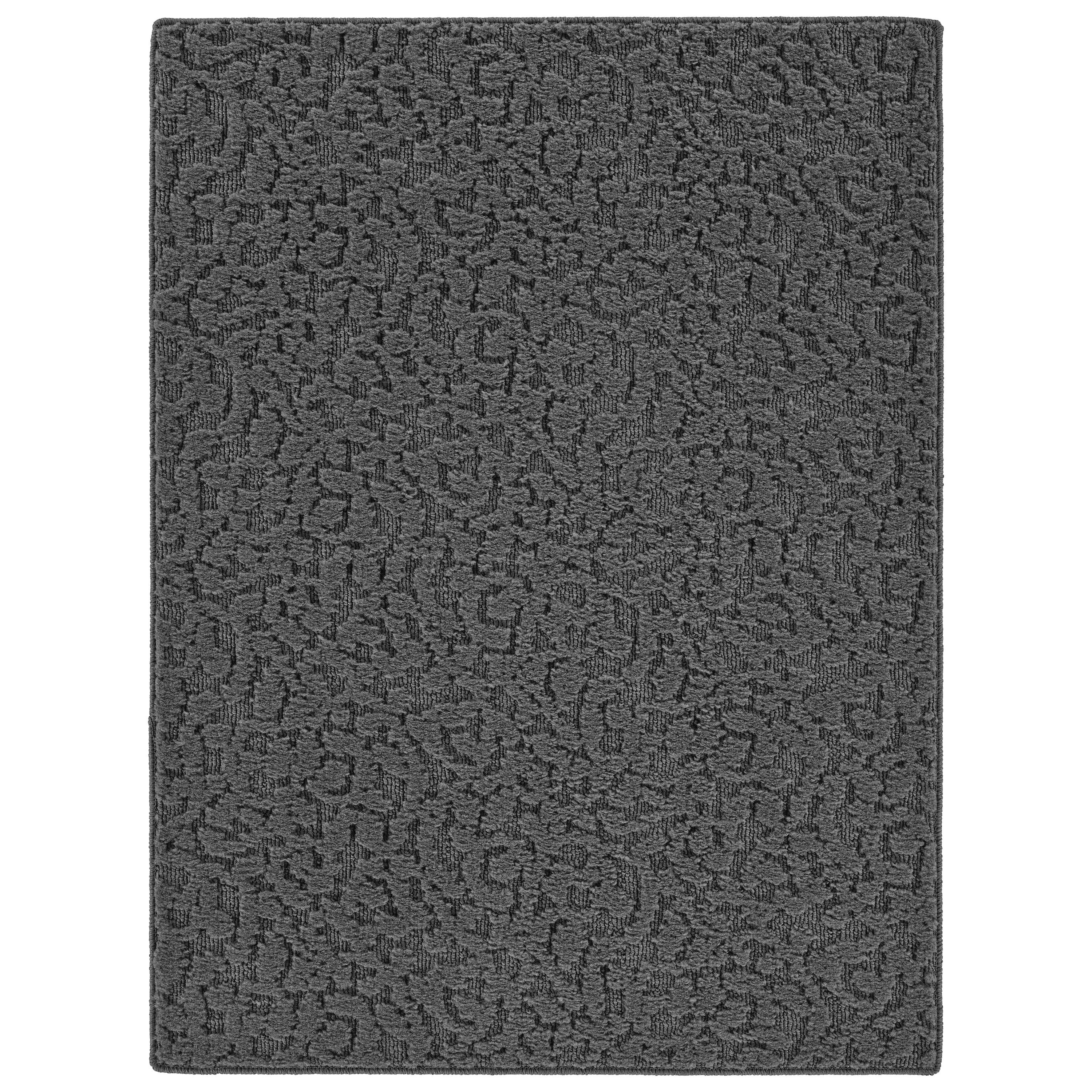 Garland Rug Ivy Cinder Gray Indoor Area Rug, 4' x 6'