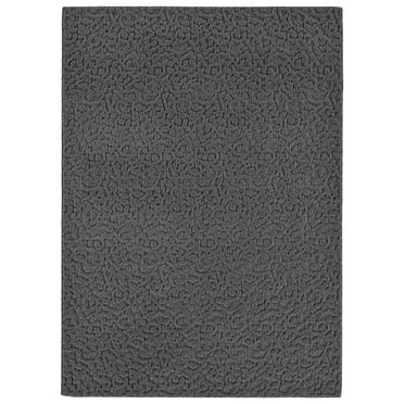 Garland Rug Ivy Cinder Gray Indoor Area Rug, 6' x 9'