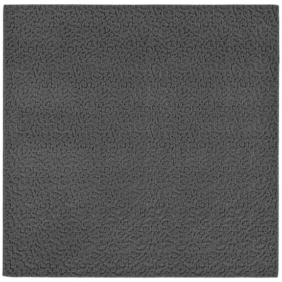 Garland Rug Ivy Cinder Gray Square Indoor Area Rug, 12' x 12'
