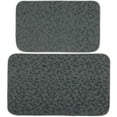 thumbnail image 1 of Garland Rug Ivy Polypropylene Indoor Accent Rug Set, 2 Piece Set (18"x30", & 24"x40") Cinder Gray, 1 of 6