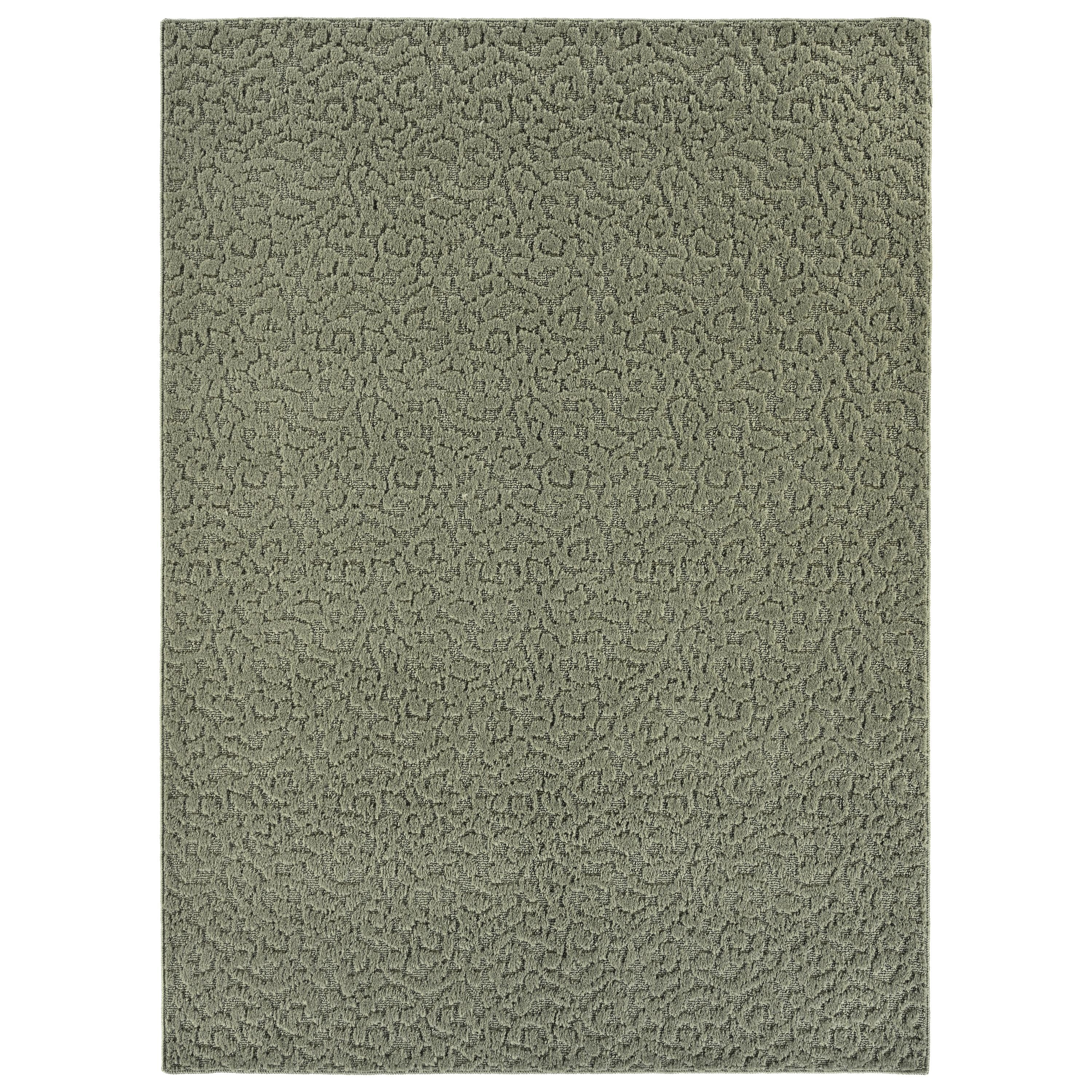 Garland Rug Ivy Polypropylene Sage Indoor Area Rug, 7'6" x 9'6"