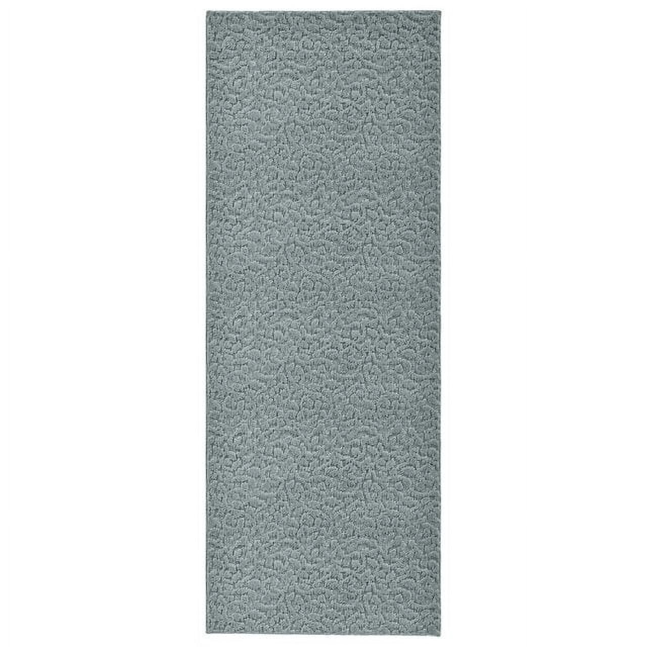 Garland Rug Ivy Sea Foam Indoor Runner Rug, 3' x 8'