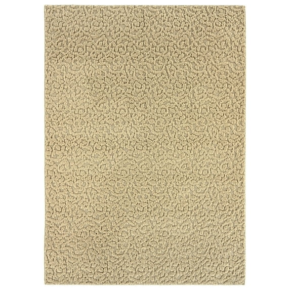 Garland Rug Ivy Tan Indoor Area Rug, 5' x 7'