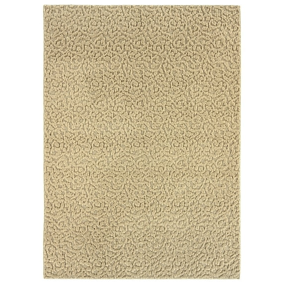 Garland Rug Ivy Tan Indoor Area Rug, 5' x 8'