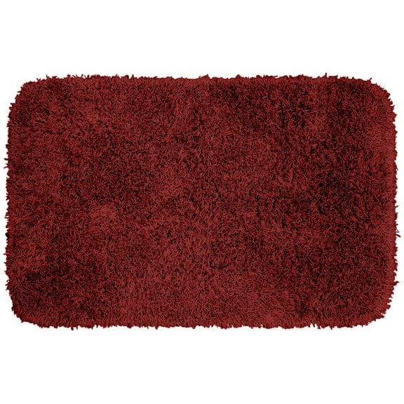 Garland Rug Jazz Washable Nylon Chili Pepper Red Bathroom Rug, 24" x 40"