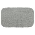 thumbnail image 1 of Garland Rug Jazz Washable Nylon Platinum Gray Bathroom Rug, 24" x 40", 1 of 6