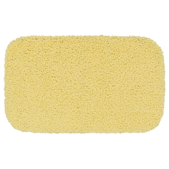 Garland Rug Jazz Washable Nylon Rubber Ducky Yellow Bathroom Rug, 24" x 40"