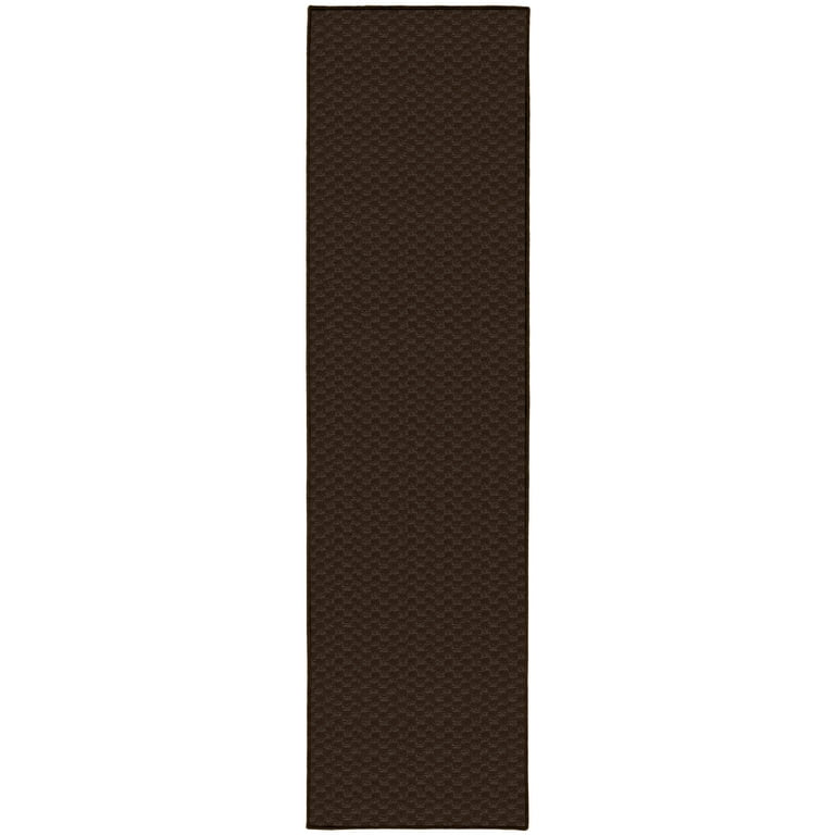 Garland Medallion 3 x 12 Chocolate Indoor Solid Runner Garland Medallion 3 x 12 Chocolate Indoor Solid Runner