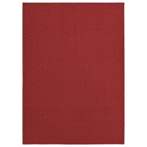 Garland Rug Medallion Chili Red Indoor Area Rug, 8' x 10'