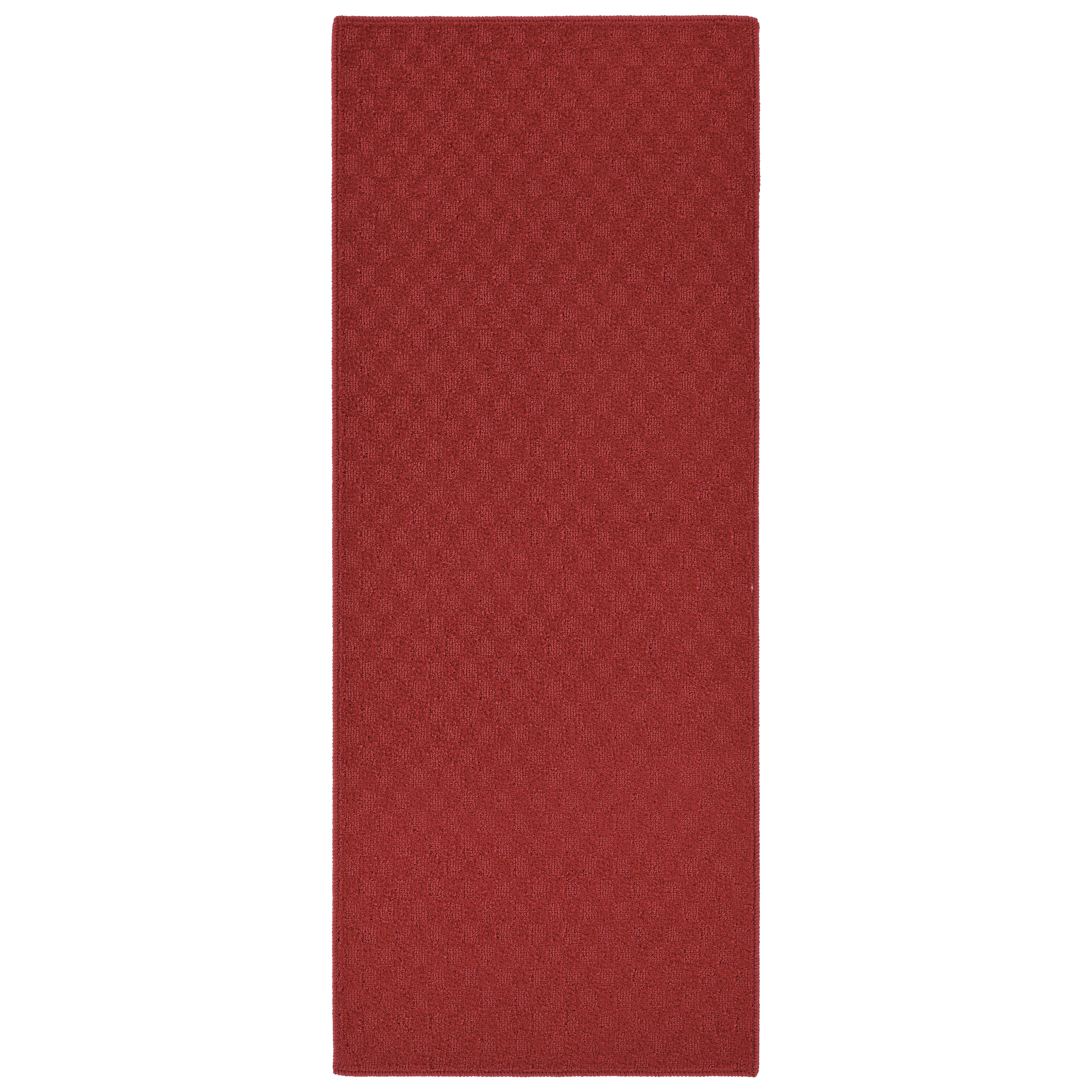 Garland Rug Medallion Chili Red Indoor Runner Rug, 2' x 8'