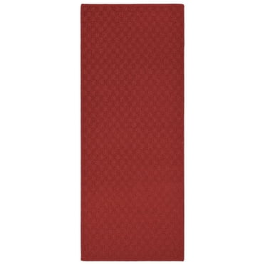 Garland Rug Medallion Chili Red Indoor Runner Rug, 2' x 8'
