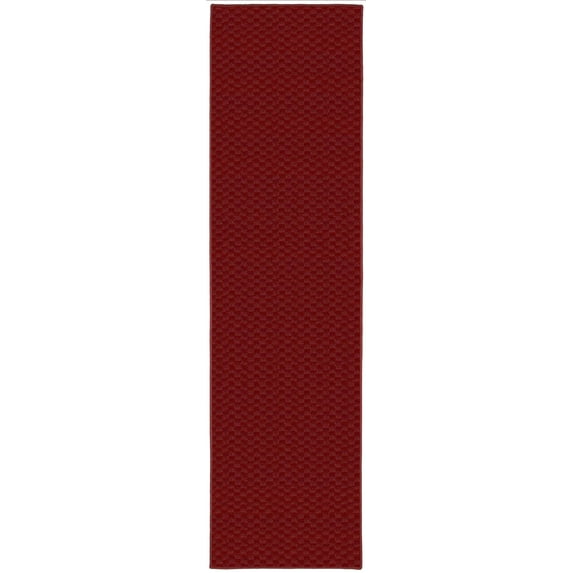 Garland Rug Medallion Chili Red Indoor Runner Rug, 3' x 8'