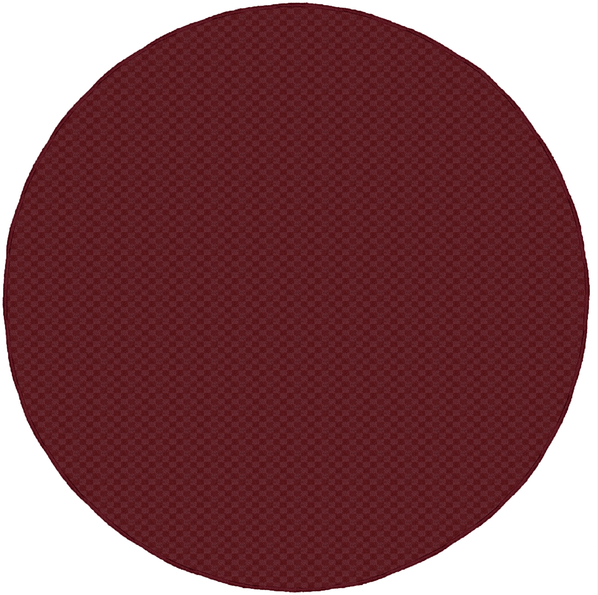 Garland Rug Medallion Chili Red Round Indoor Area Rug, 5' x 5'