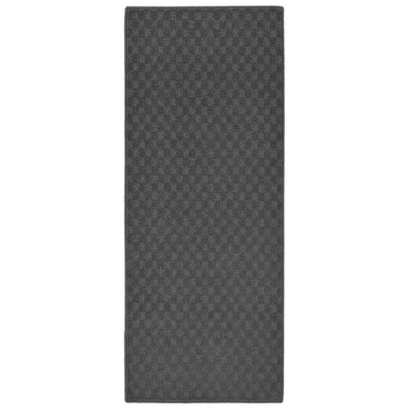 Garland Rug Medallion Cinder Gray Indoor Runner Rug, 2' x 5'