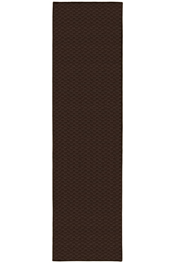 Garland Rug Medallion Mocha Indoor Runner Rug, 2' x 12'