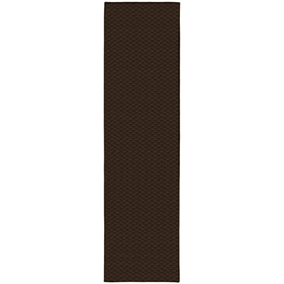 Garland Rug Medallion Mocha Indoor Runner Rug, 3' x 12'